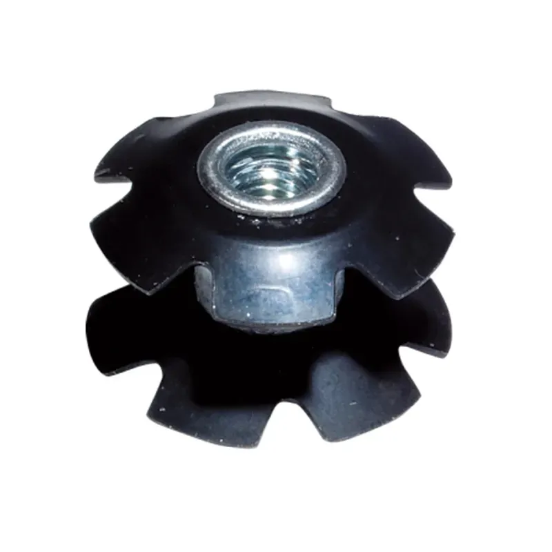 Weldtite Aheadset 1in Star Nut in Black