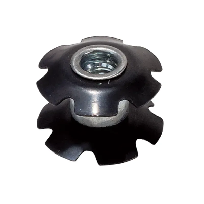Weldtite Aheadset 1 1/8in Star Nut in Black