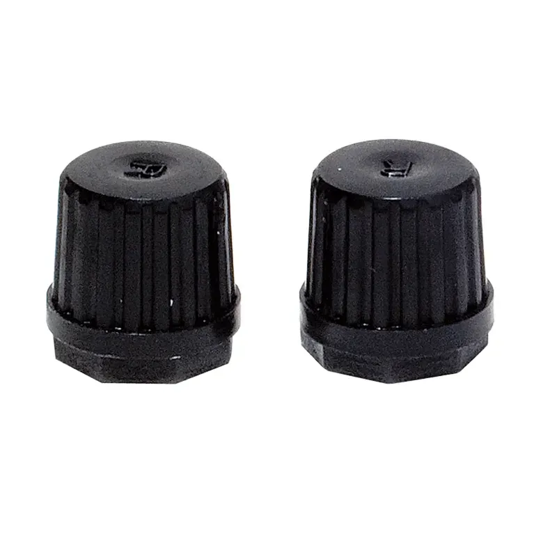 Weldtite Schrader Valve Caps in Black