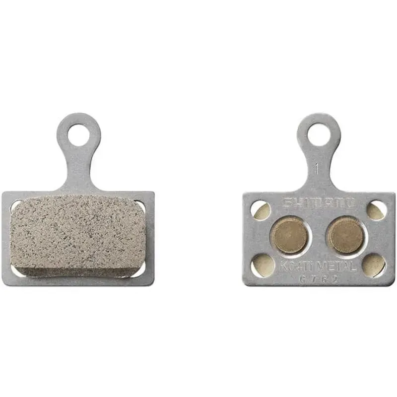 Shimano Spares K04TI Metal Disc Brake Pad Ti. Back in Silver
