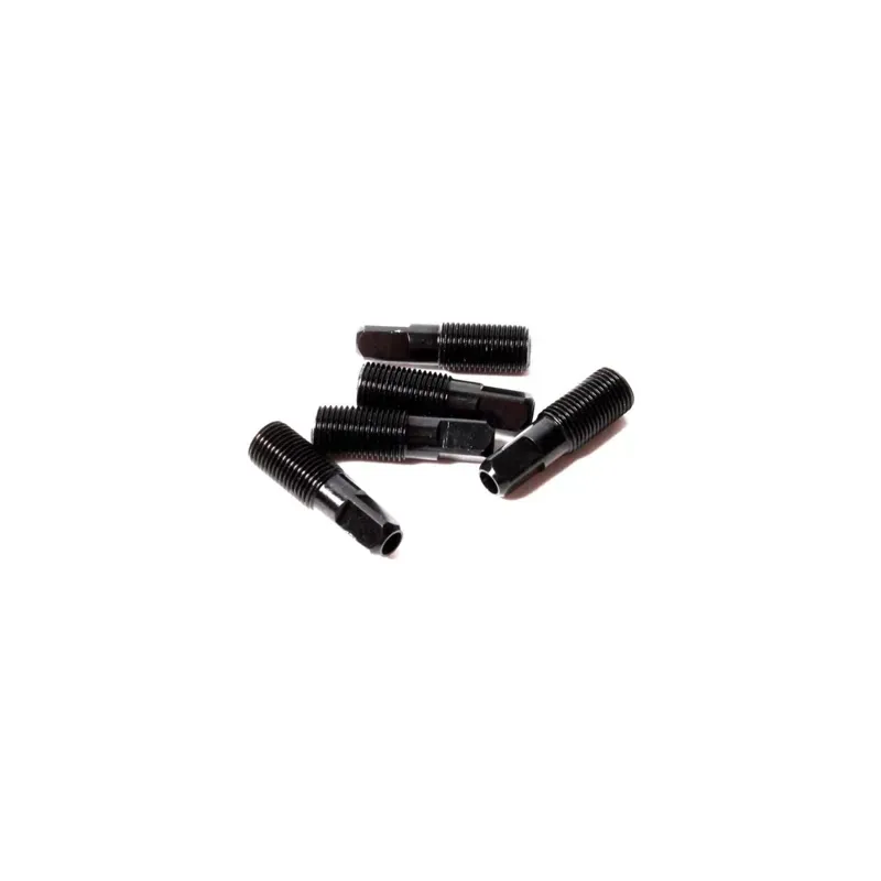 Easton Thread 17mm 5 Pack Nipple in Black