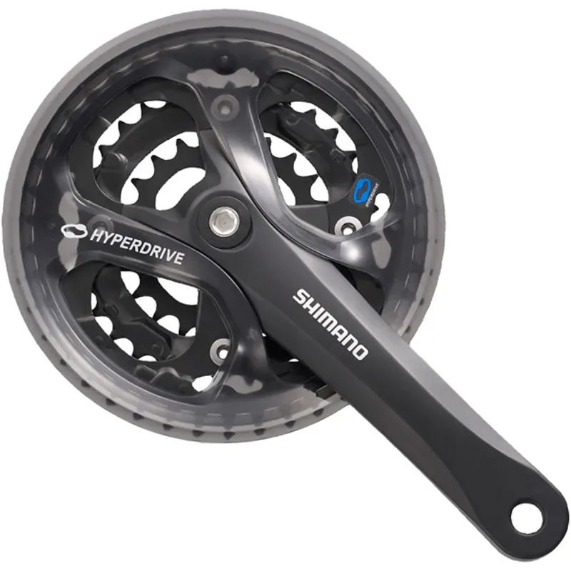C/SET M361 42/32/22 175 7/8s BK W/ Cg Black 42 / 32 / 22 teeth 175 mm