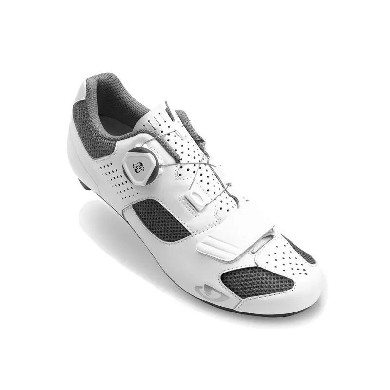 18 GIRO ESPADA BOA W SHOES White/Silver 38