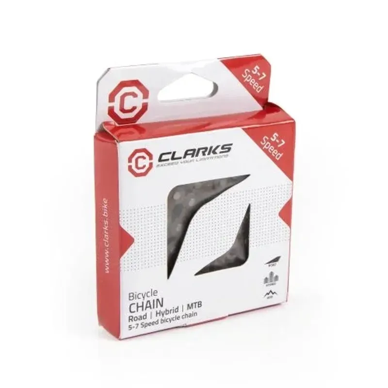 Clarks Cycle Systems Anti-Rust CL20RB 5-7-speed Chain in Grey