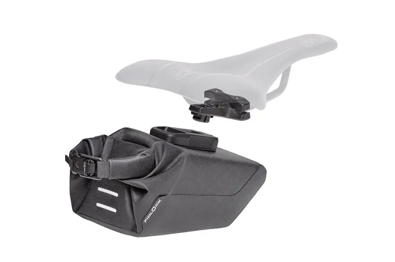 Fidlock Pinclip Medium Saddle Bag w/Base in Black