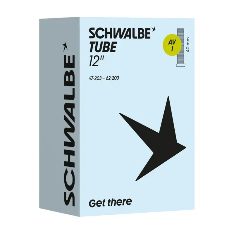 Schwalbe AV1 Inner Tube 45deg Angled Valve 12 X 1.75-2. 10