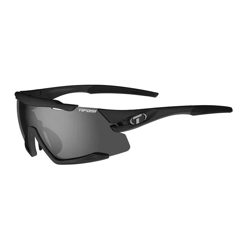 Tifosi Aethon Interchangeable Lens Sunglass in Black
