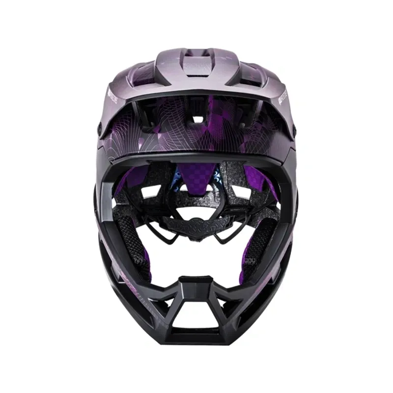 Kali Invader DH Helmet in Linear - Black-4