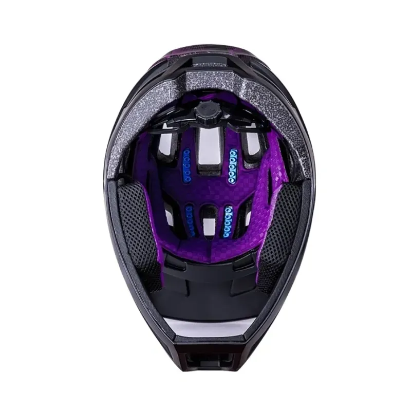 Kali Invader DH Helmet in Linear - Black-5